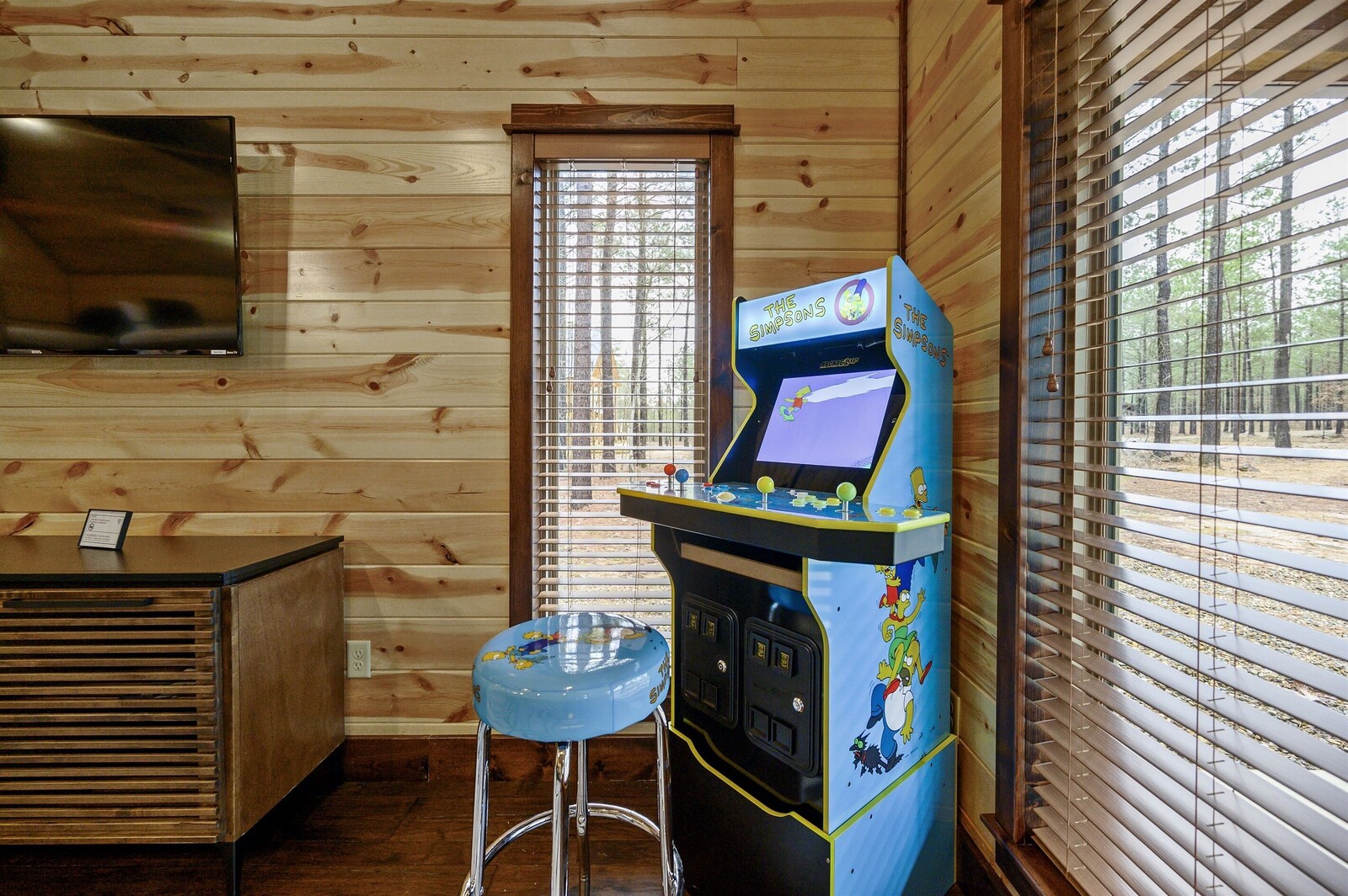 Emerald Escape arcade machine in the game room